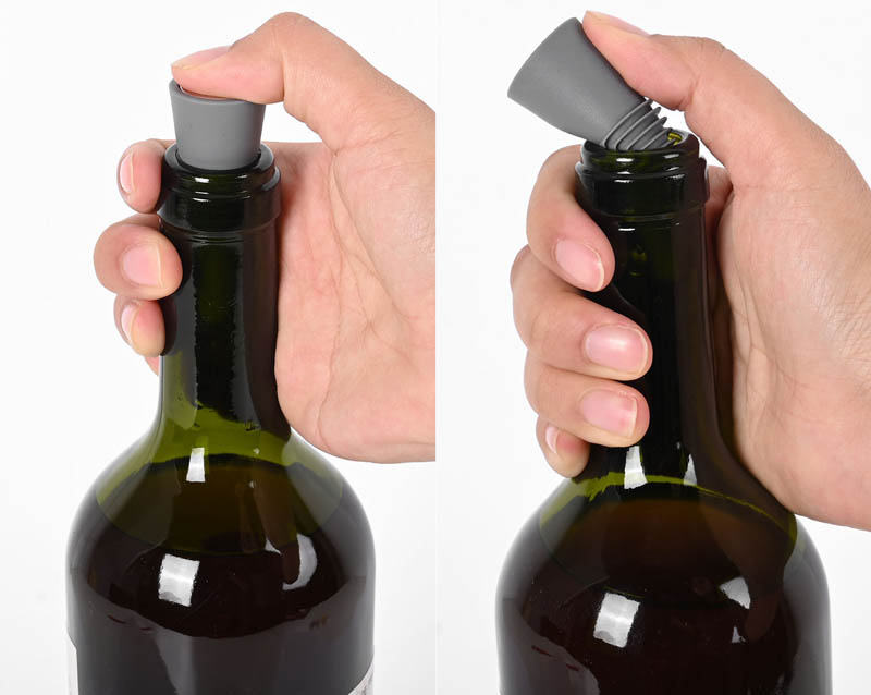 silicone wine stopper